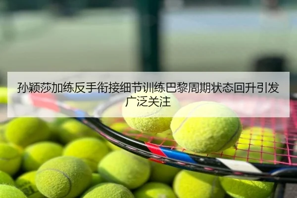 孙颖莎加练反手衔接细节训练巴黎周期状态回升引发广泛关注